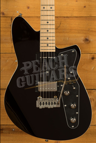 Reverend Bolt-On Series | Double Agent W - Midnight Black - Maple