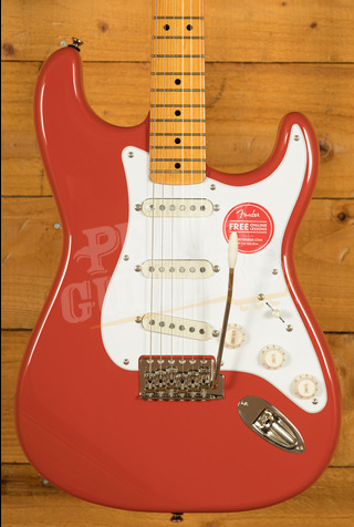 Squier Classic Vibe '50s Stratocaster | Maple - Fiesta Red