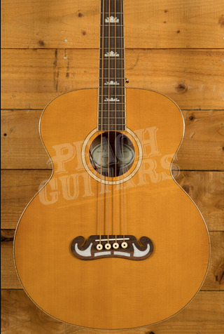 Epiphone El Capitan J-200 Studio Bass | Aged Vintage Natural