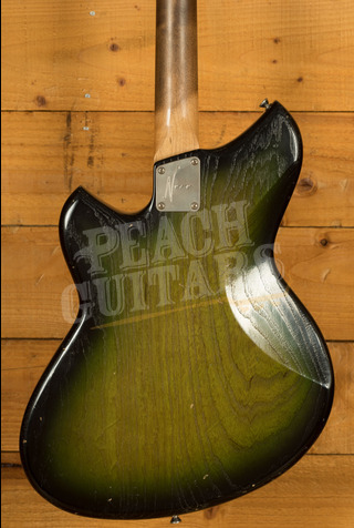 Novo Nucleus Miris J | Cat's Eye Burst - Black Pickguard