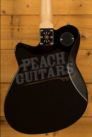 Reverend Jetstream 390 - Midnight Black - Peach Guitars