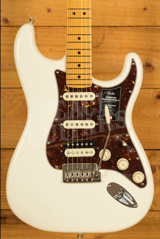 Fender American Professional II Stratocaster HSS | Maple - Olympic White