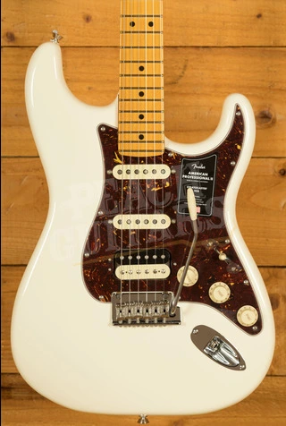 Fender American Professional II Stratocaster HSS - Maple - Olympic White