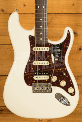 Fender American Professional II Stratocaster HSS Rosewood Olympic White