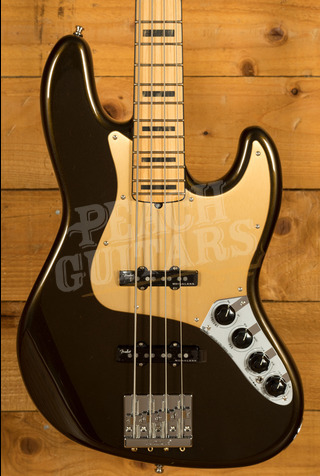 Fender American Ultra Jazz Bass | Maple - Texas Tea