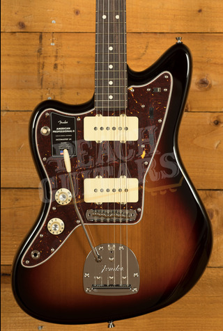 Fender American Professional II Jazzmaster | Rosewood - 3-Colour Sunburst - Left-Handed