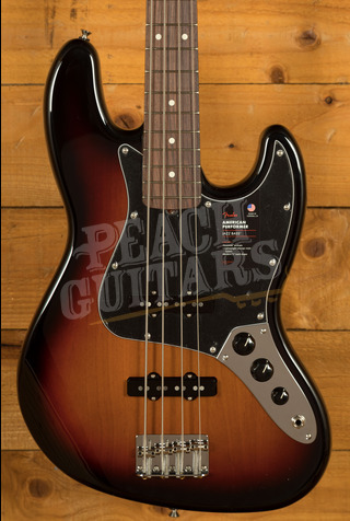 Fender American Performer Jazz Bass | Rosewood - 3-Colour Sunburst