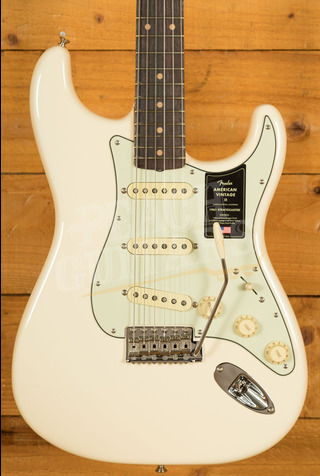Fender American Vintage II 1961 Stratocaster | Rosewood - Olympic White