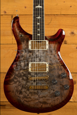 PRS S2 McCarty 594 | Quilt Limited | Faded Grey Black Cherry Burst