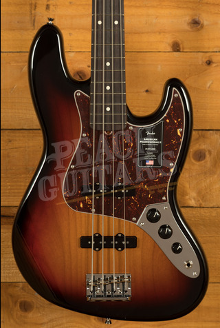 Fender American Professional II Jazz Bass | Rosewood - 3-Colour Sunburst