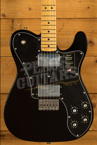 Fender American Vintage II 1975 Telecaster Deluxe | Maple - Black