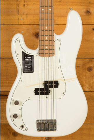 Fender Player Precision Bass | Pau Ferro - Polar White - Left-Handed