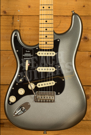 Fender American Professional II Stratocaster | Maple - Mercury - Left-Handed