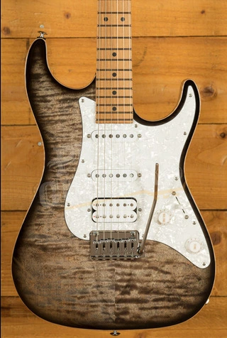 Suhr Standard Plus Trans Charcoal Burst Maple