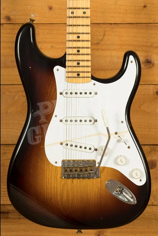 Fender Custom Shop Limited 70th Anniversary 54 Strat | Journeyman Relic Wide-Fade 2-Colour Sunburst