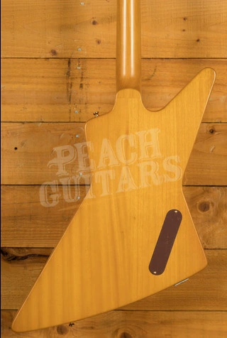 Epiphone Inspired By Gibson Custom 1958 Korina Explorer | Aged Natural - White Pickguard *Left-Handed*