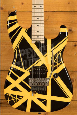 EVH Striped Series | Black w/Yellow Stripes