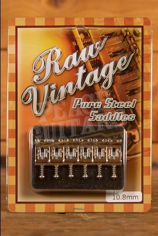 Raw Vintage 10.8mm Pure Steel Saddles