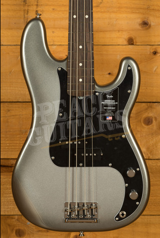 Fender American Professional II Precision Bass | Rosewood - Mercury
