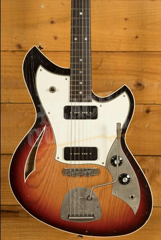 Novo Nucleus Miris J | Bonfire - Parchment Pickguard