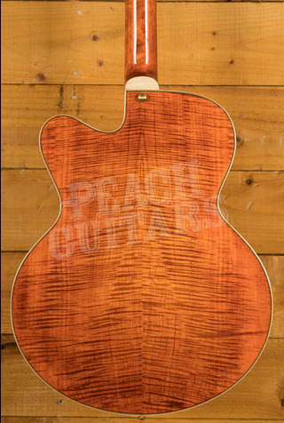 Eastman Solid Carved Top | AR580CE - Archtop - Honeyburst