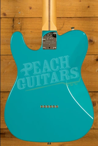 Fender American Professional II Telecaster Deluxe - Maple - Miami Blue