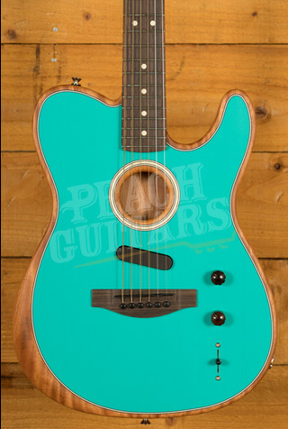 Fender Limited Edition Acoustasonic Player Telecaster | Rosewood - Miami Blue