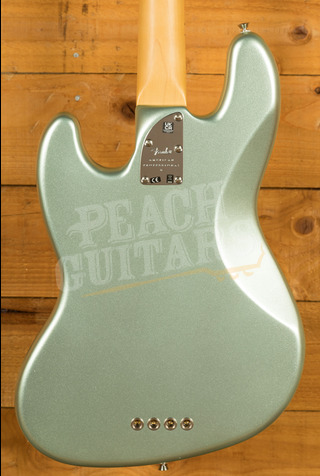 Fender American Professional II Jazz Bass | Maple - Mystic Surf Green