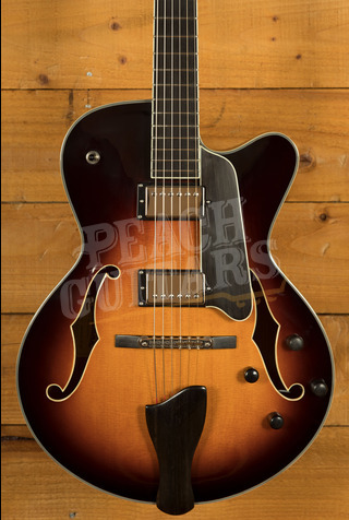 Eastman All Solid Carved Archtop Series | AR603CED-15-CS - Classic Sunburst