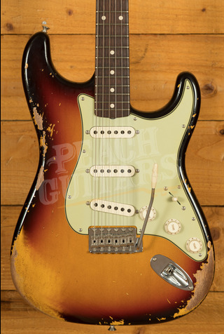 Fender Custom Shop 59 Strat | Heavy Relic 3-Tone Sunburst