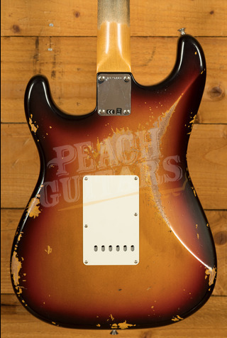 Fender Custom Shop 59 Strat | Heavy Relic 3-Tone Sunburst