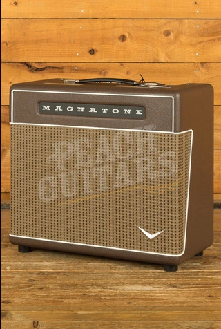 Magnatone Master Collection Super Fifteen Electric Guitar Amplifier Combo - 15W - 1x12" - Traditional Brown
