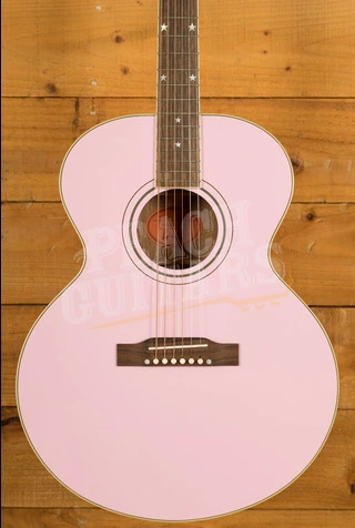 Epiphone Inspired By Gibson Custom J-180 LS | Pink