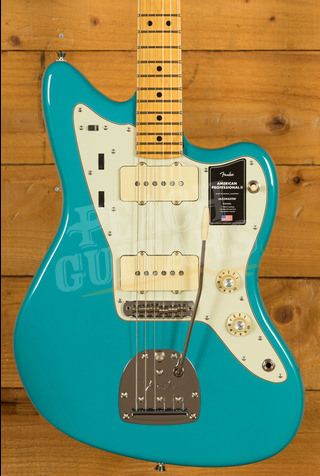 Fender American Professional II Jazzmaster | Maple - Miami Blue