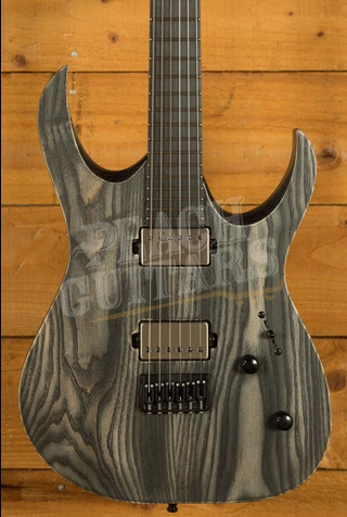 Mayones Duvell Elite 6 Ash Body | Antique Black Matte