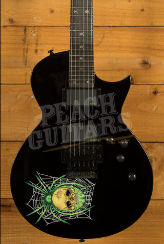 ESP LTD KH-3 Kirk Hammett | Black w/ Spider Graphic