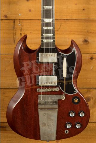 Gibson Custom Murphy Lab 1964 SG Standard Reissue w/ Maestro Cherry Red - Ultra Light Aged