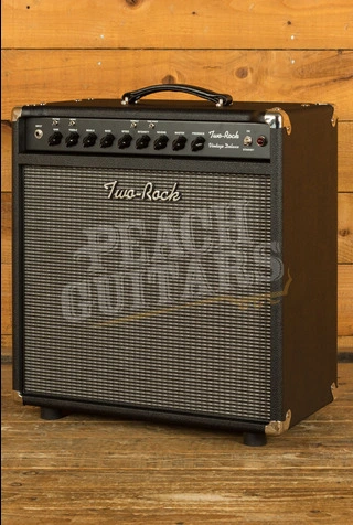 Two-Rock Vintage Deluxe 35w Combo Black Bronco w/Vintage Silver Cloth