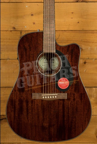 Fender CD-60SCE All-Mahogany Dreadnought | Natural