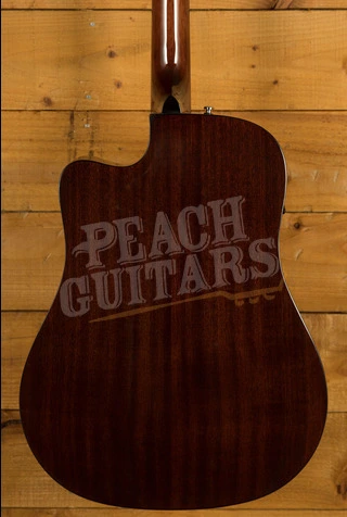 Fender CD-60SCE All-Mahogany Dreadnought | Natural