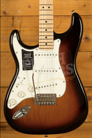 Fender Player Stratocaster | Maple - 3-Colour Sunburst - Left-Handed