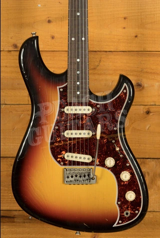Novo Nucleus Idris S3 | '64 3-Tone Burst - Tortoise Shell Pickguard