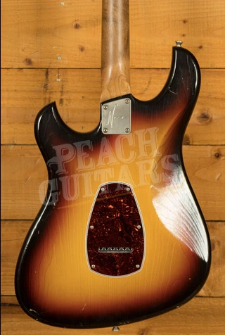 Novo Nucleus Idris S3 | '64 3-Tone Burst - Tortoise Shell Pickguard