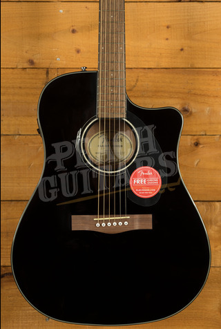 Fender CD-60SCE Dreadnought | Black
