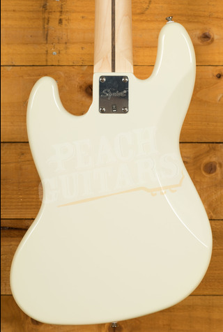 Squier Affinity Series Jazz Bass V | Maple - Olympic White