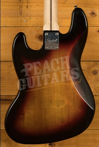 Squier Affinity Series Jazz Bass Maple 3-Colour Sunburst