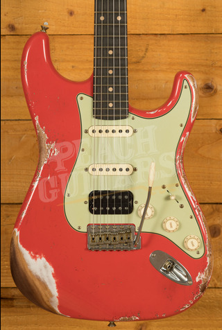 Fender Custom Shop 61 Stratocaster HSS Heavy Relic Fiesta Red