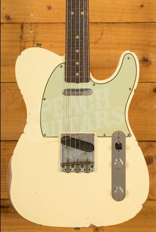 Fender Custom Shop 63 Tele - Relic Aged Vintage White