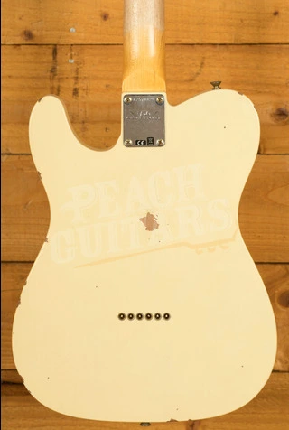 Fender Custom Shop 63 Tele - Relic Aged Vintage White