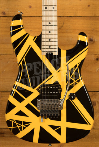 EVH Striped Series Black Yellow